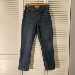 Everlane High Waist Straight 26 ankle